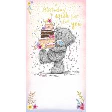 Birthday Wish Me to You Bear Birthday Card Image Preview